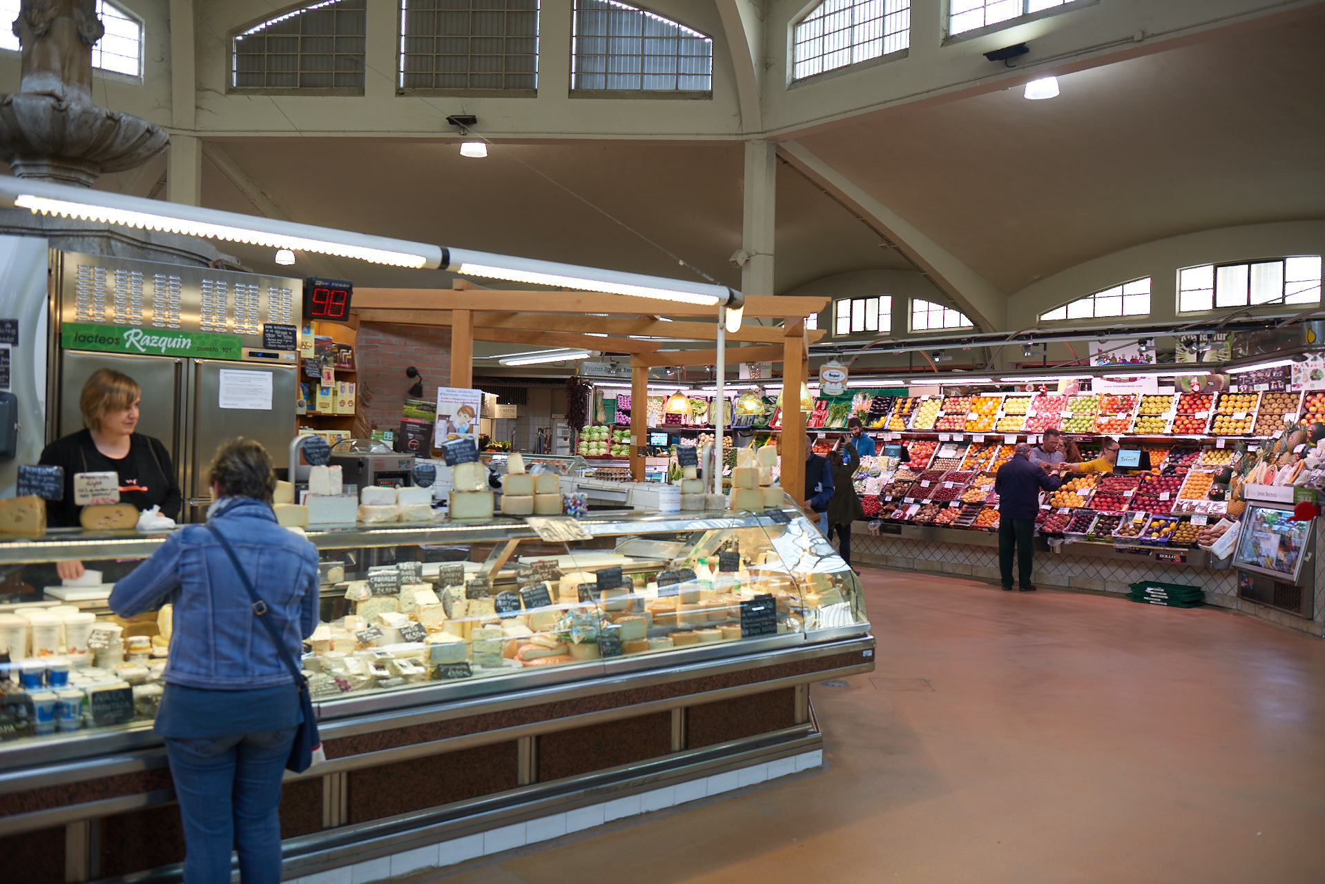 Mercado municipal en Pamplona
