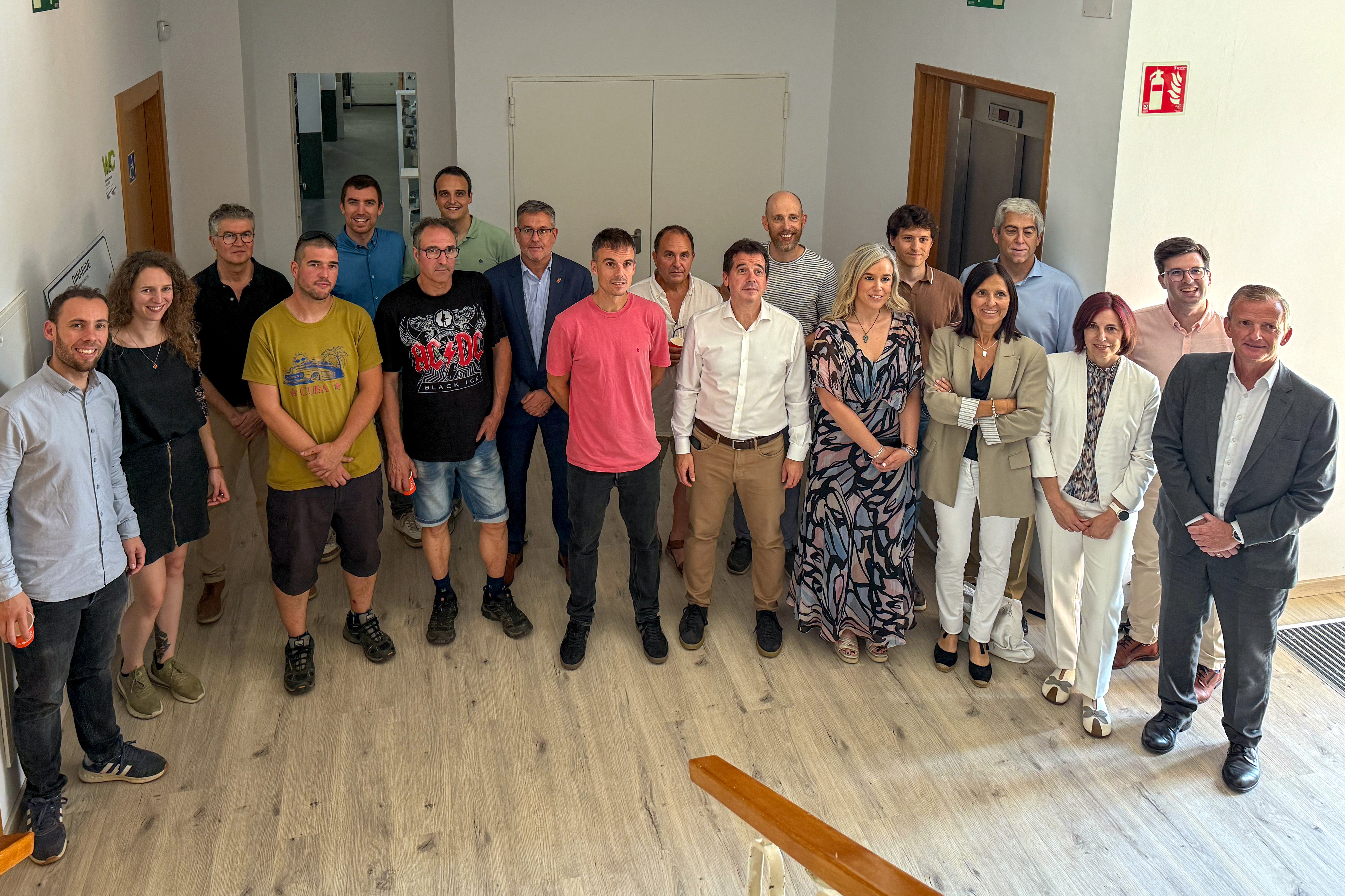 Los consejeros García e Irujo han participado en el evento, que ha contado con un taller sobre impresión 3D industrial