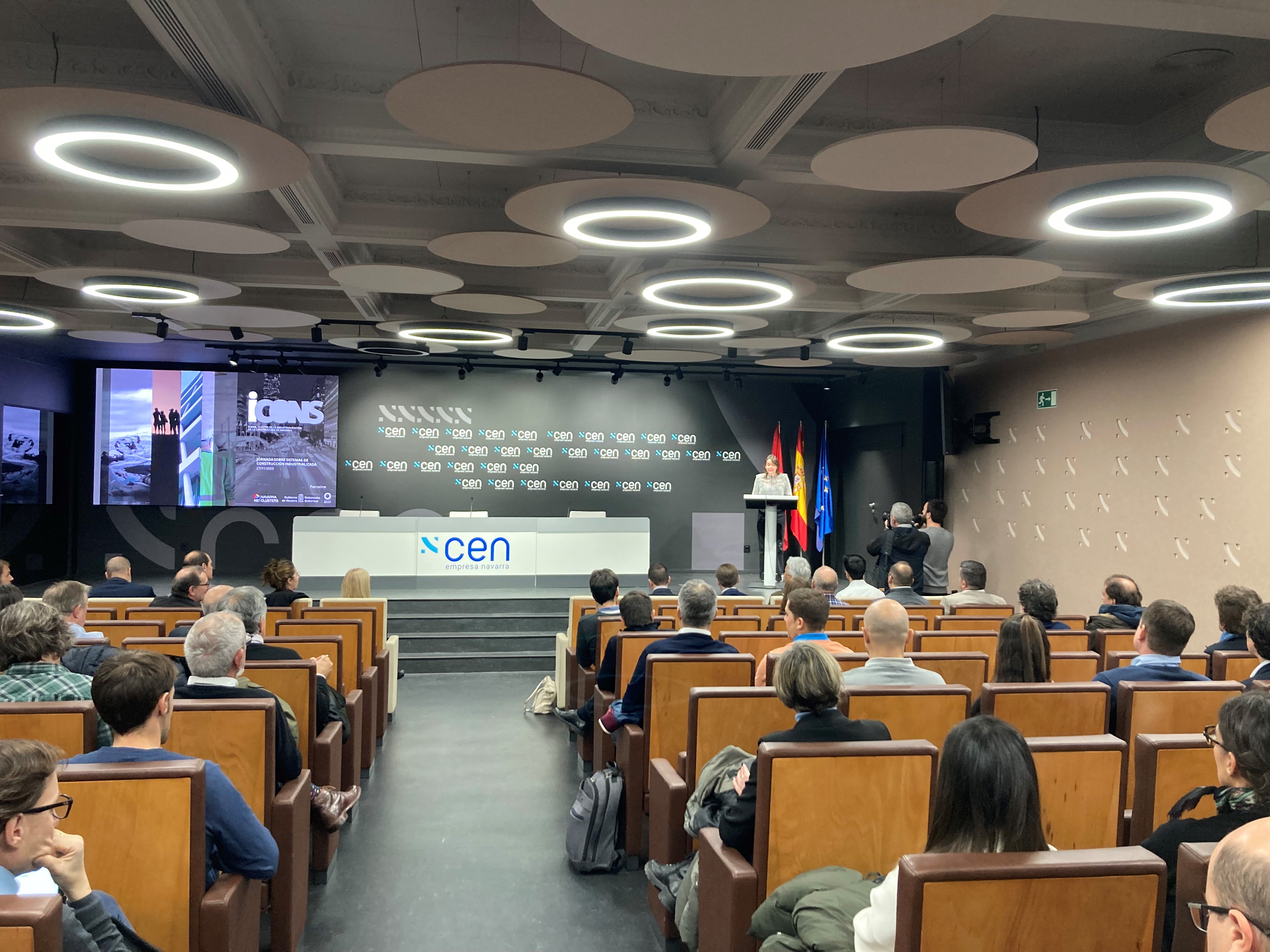 La vicepresidenta Alfaro, en la presentación de las jornadas