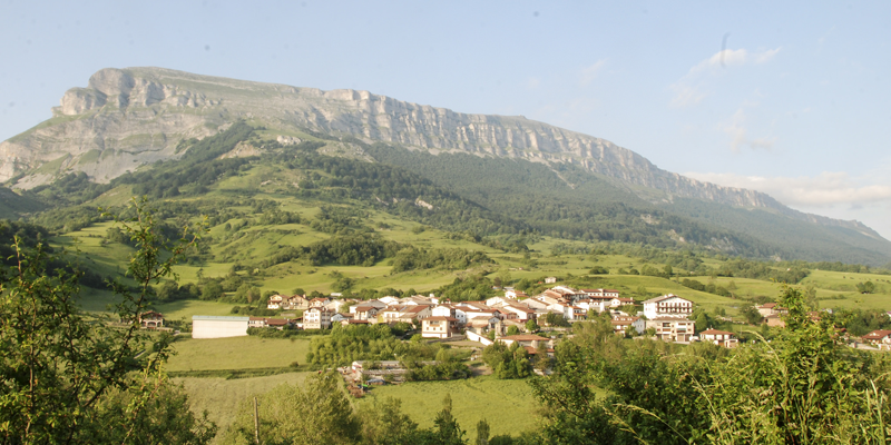 Imagen paisaje comarca Sakana