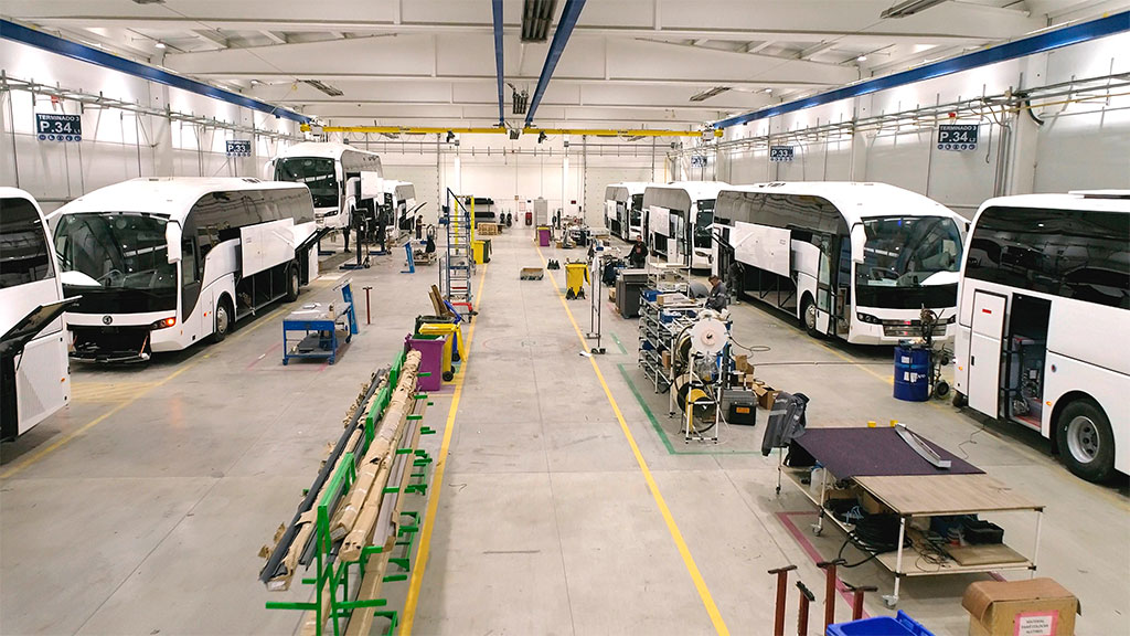 Carrocerías de autobuses realizadas por la empresa Sunsundegui