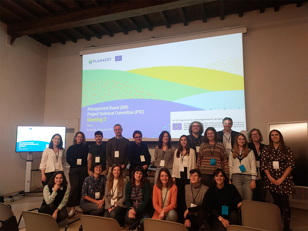 Participantes en la reunión en Parma del proyecto Plan4CET