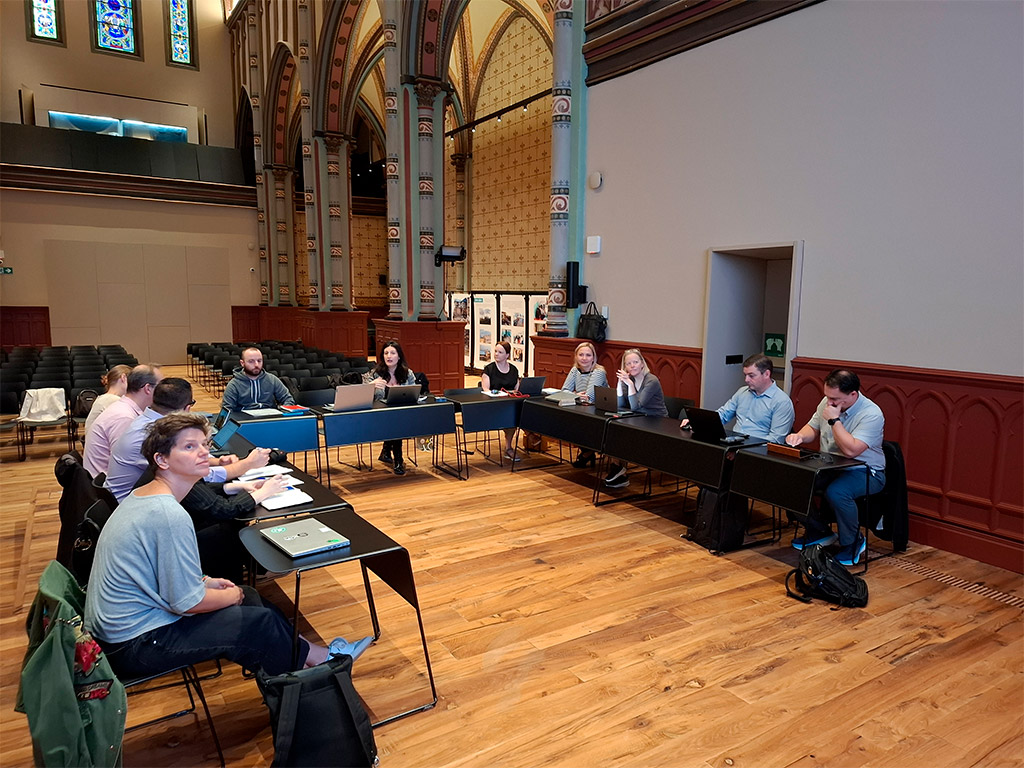 Reunión de los socios del proyecto