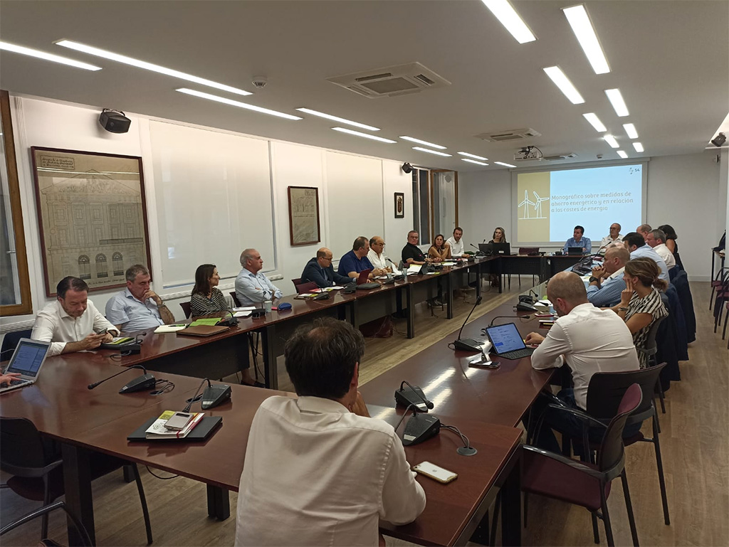 Reunión del Comité de Dirección de la S4, presidido por el consejero de Desarrollo Económico y Empresarial, Mikel Irujo