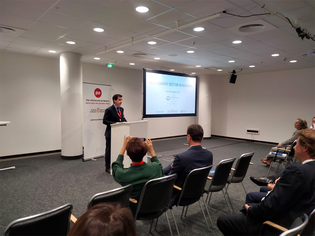 El consejero Irujo interviene en el Día de Navarra de la feria