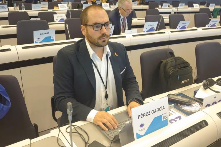 Sergio Pérez ha participado en el 150º Pleno del Comité Europeo de las Regiones