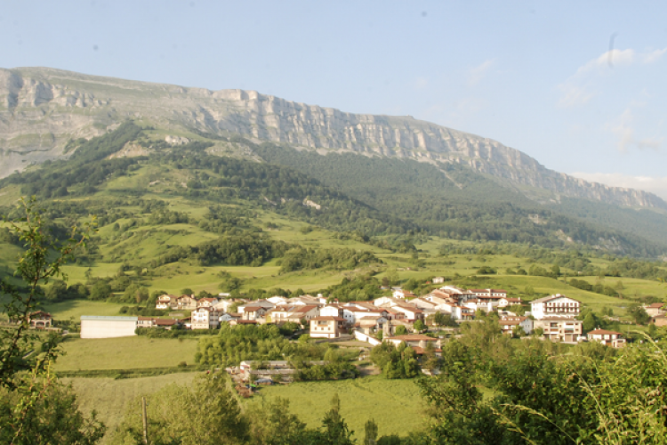 Imagen paisaje comarca Sakana