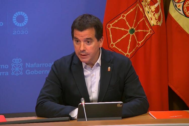 Obras en el polígono de Aoiz para impulsar un proyecto de industralización de la madera