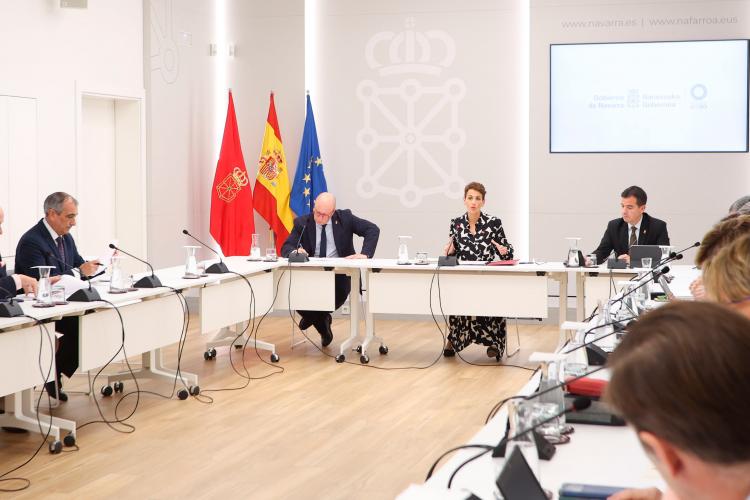 La Presidenta Chivite preside el Foro de la Industria
