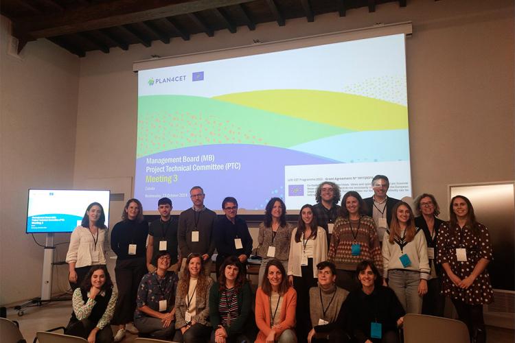 Participantes en la reunión en Parma del proyecto Plan4CET