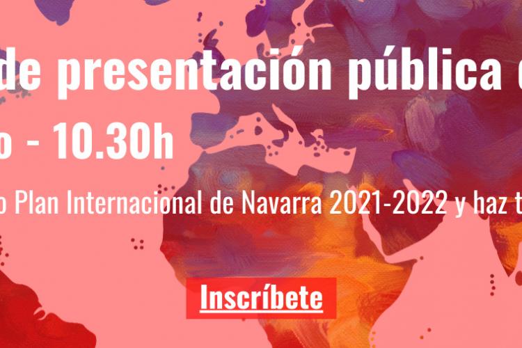 Banner de la jornada de presentación