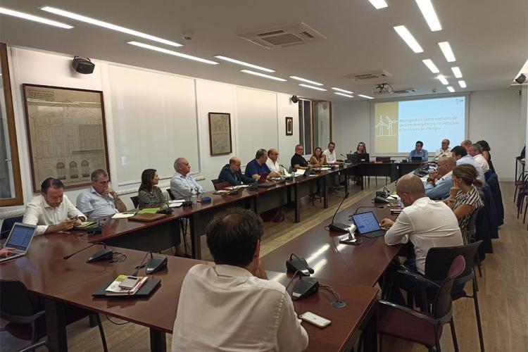 Reunión del Comité de Dirección de la S4, presidido por el consejero de Desarrollo Económico y Empresarial, Mikel Irujo