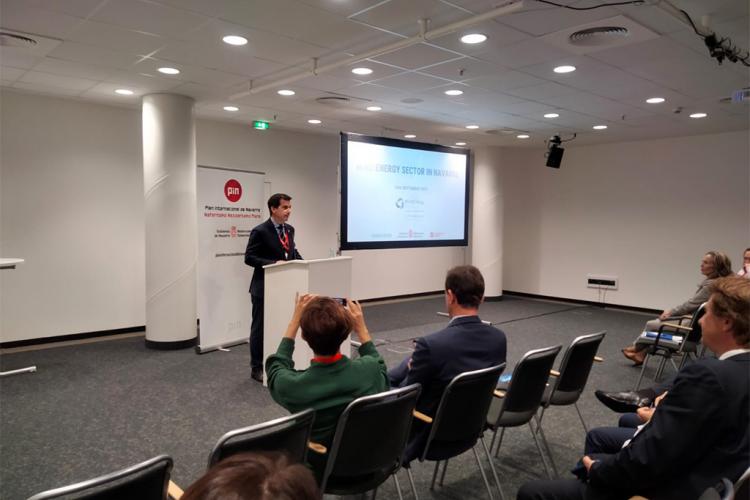 El consejero Irujo interviene en el Día de Navarra de la feria