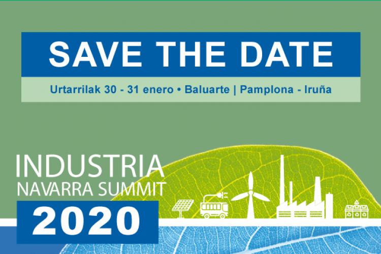 Save the date - Industria Navarra Summit 2020