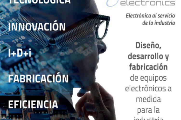 Imagen en la cual se muestra el logotipo de ied y sus puntos clave: consultoría tecnológica, innovación, i+d+i, fabriacación, eficiencia, fiabilidad...
