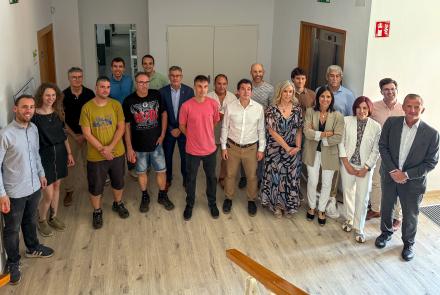 Los consejeros García e Irujo han participado en el evento, que ha contado con un taller sobre impresión 3D industrial