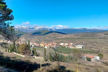 Vista de Bargota, una de las tres localidades beneficiarias de esta convocatoria de ayudas para promocionar el comercio rural.