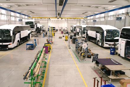 Carrocerías de autobuses realizadas por la empresa Sunsundegui