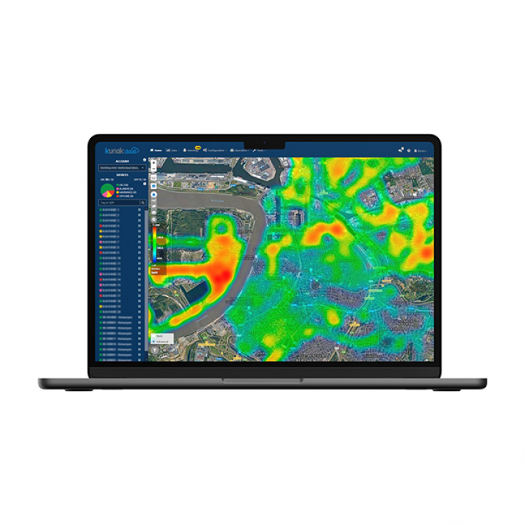 Kunak AIR Cloud – Software de medición de la calidad del aire